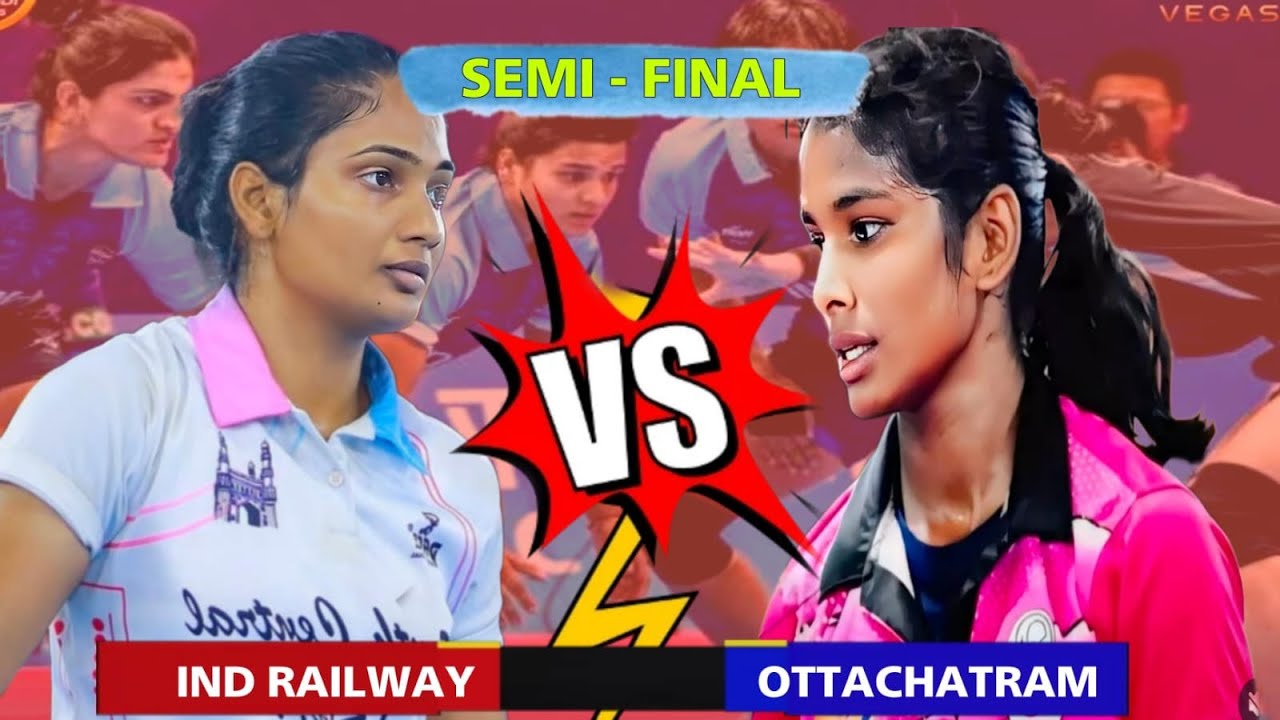 SF - SMVKC OTTANCHATRAM VS DELHI RAILWAY || NGO COLONY TIRUNELVELII ALL INDIA WOMENS MATCH 2025