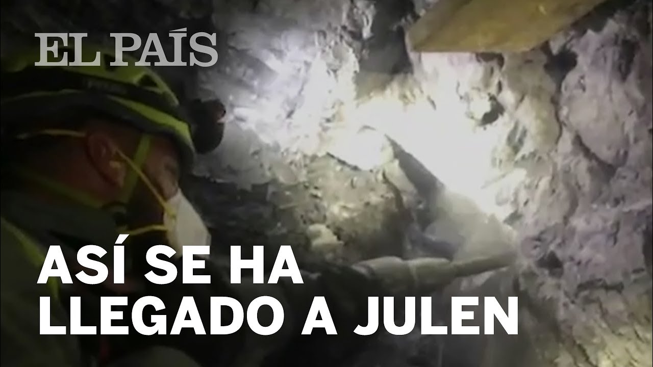 Así se ha excavado el túnel para llegar al cuerpo de JULEN