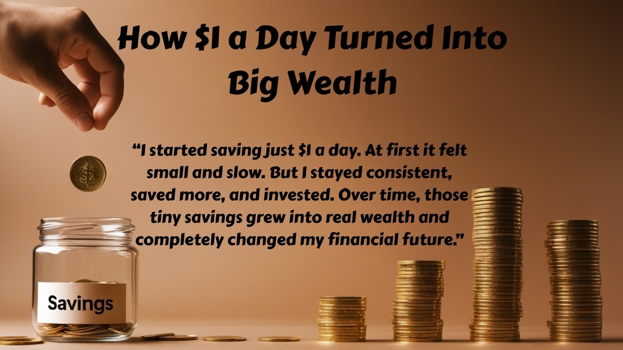 How $1 a Day Turned Into Big Wealth | Powerful English Story for Learning