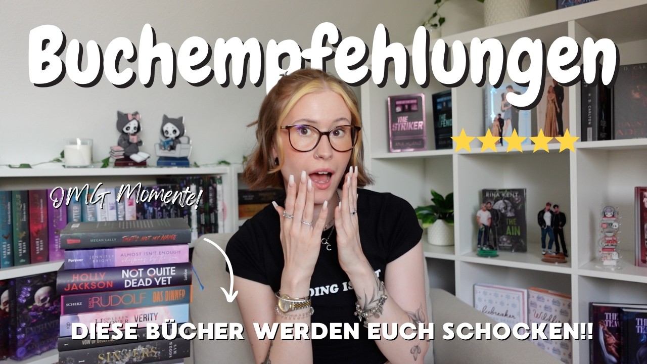 B&uuml;cher die euch geschockt zur&uuml;cklassen werden! 😯 Buchempfehlungen