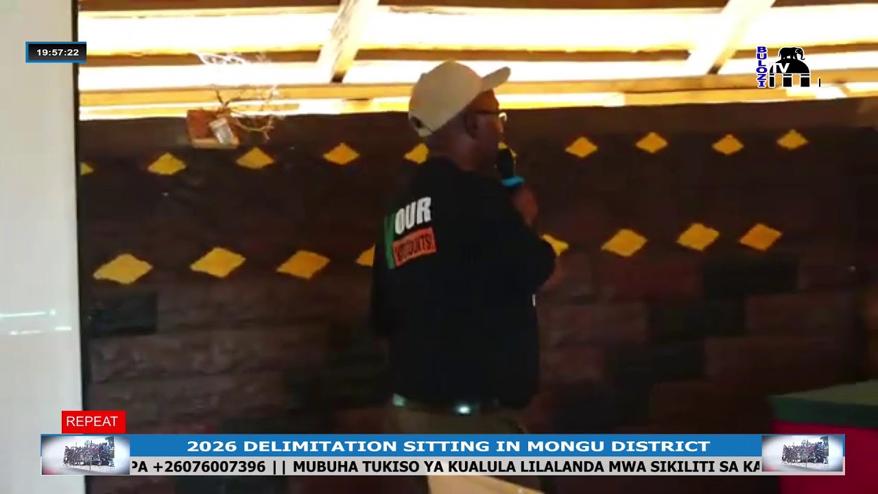 2026 DELIMITATION SITTING IN MONGU | 25.02.2025