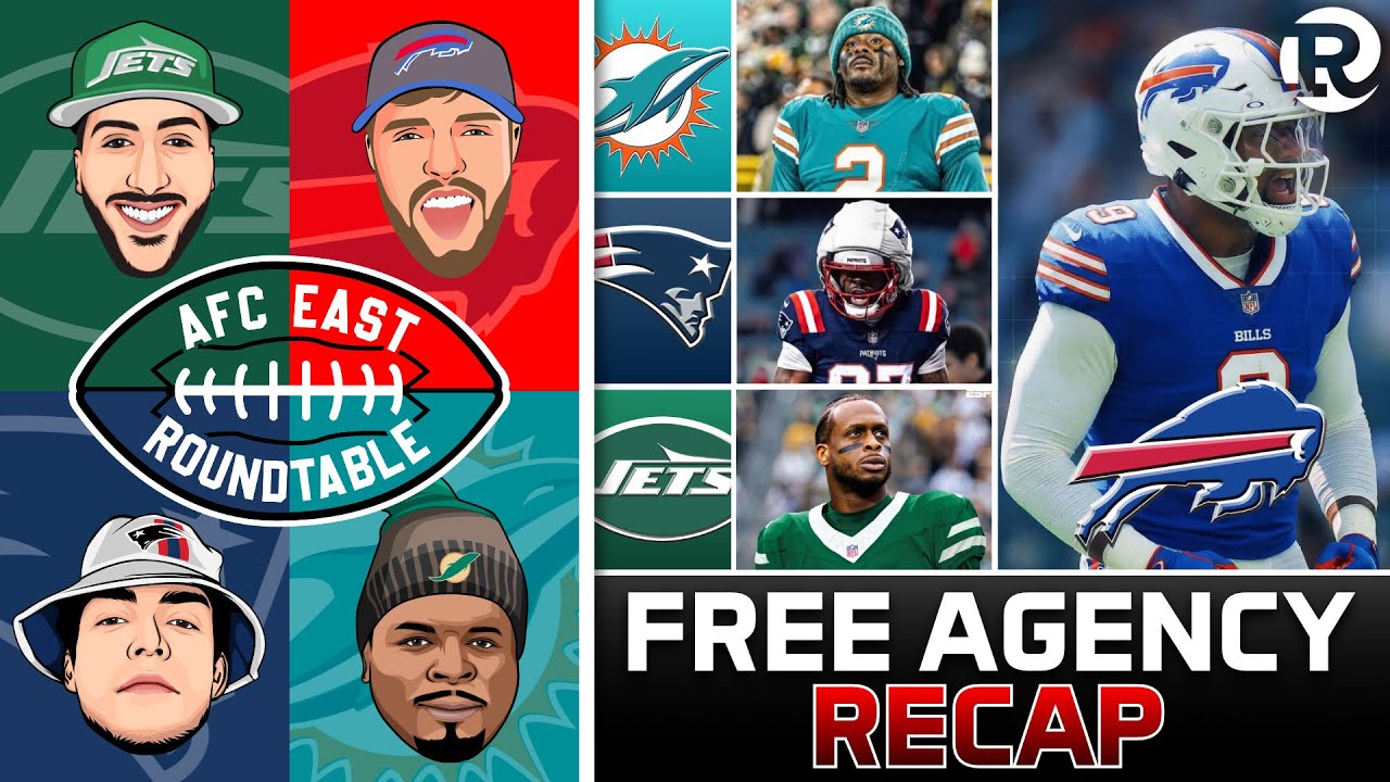 🚨 EVERY AFC East Storyline You MUST Know After Free Agency ...