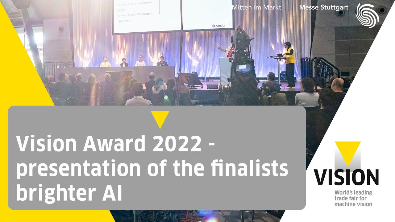 VISION 2022 | VISION Award 2022 - brighter AI | Messe Stuttgart