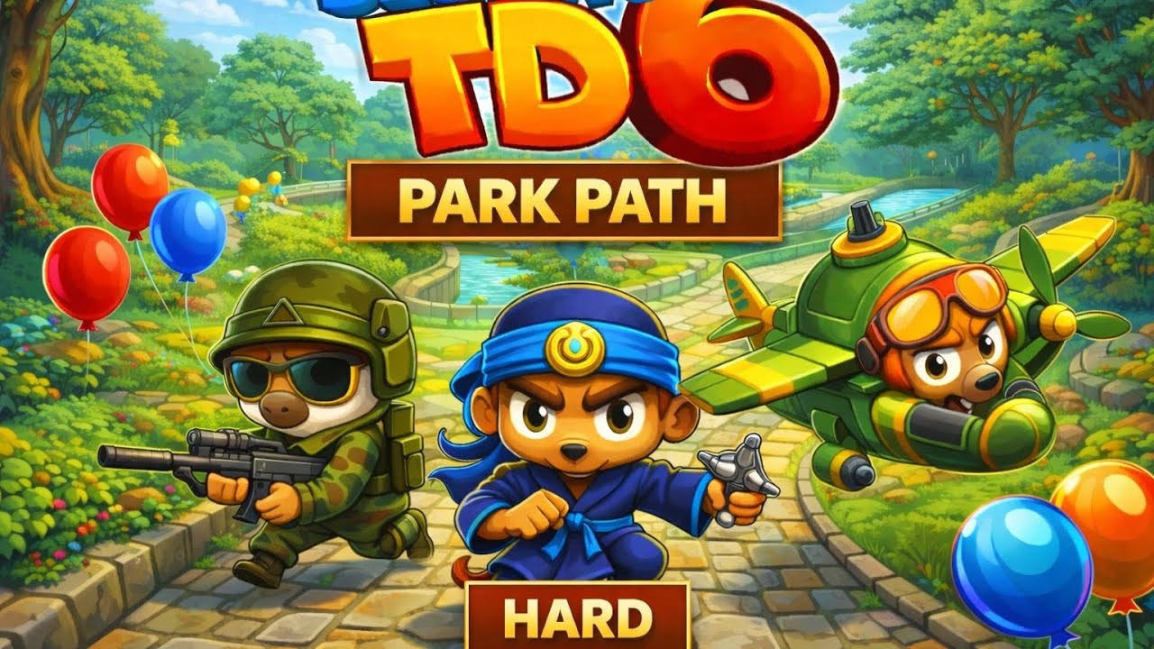 This Park Path Map Was Brutal on Hard! 😨 | Bloons TD 6