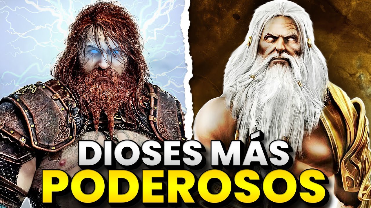 Los 10 DIOSES Más Poderosos de GOD OF WAR