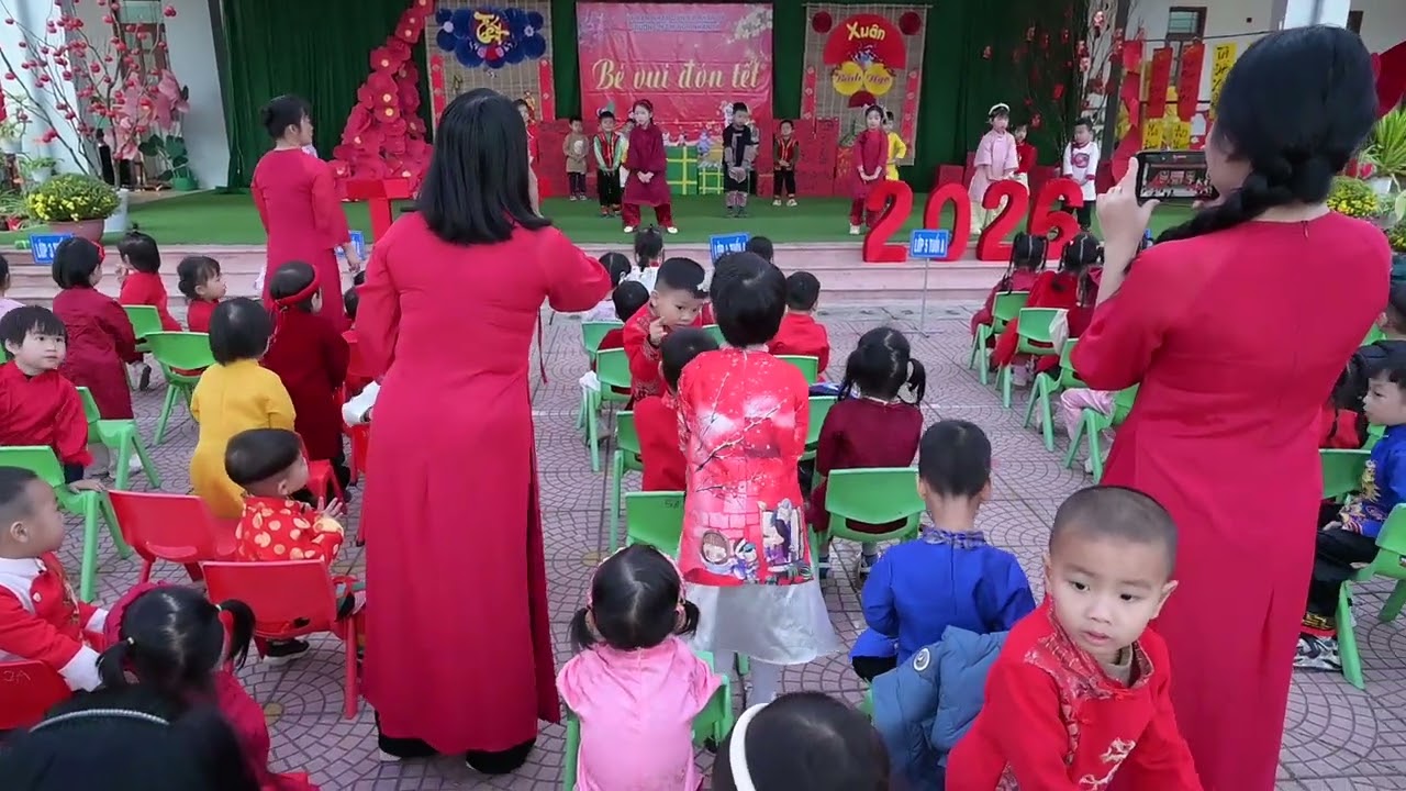 BÉ VUI ĐÓN TẾT - Lớp 4 Tuổi A