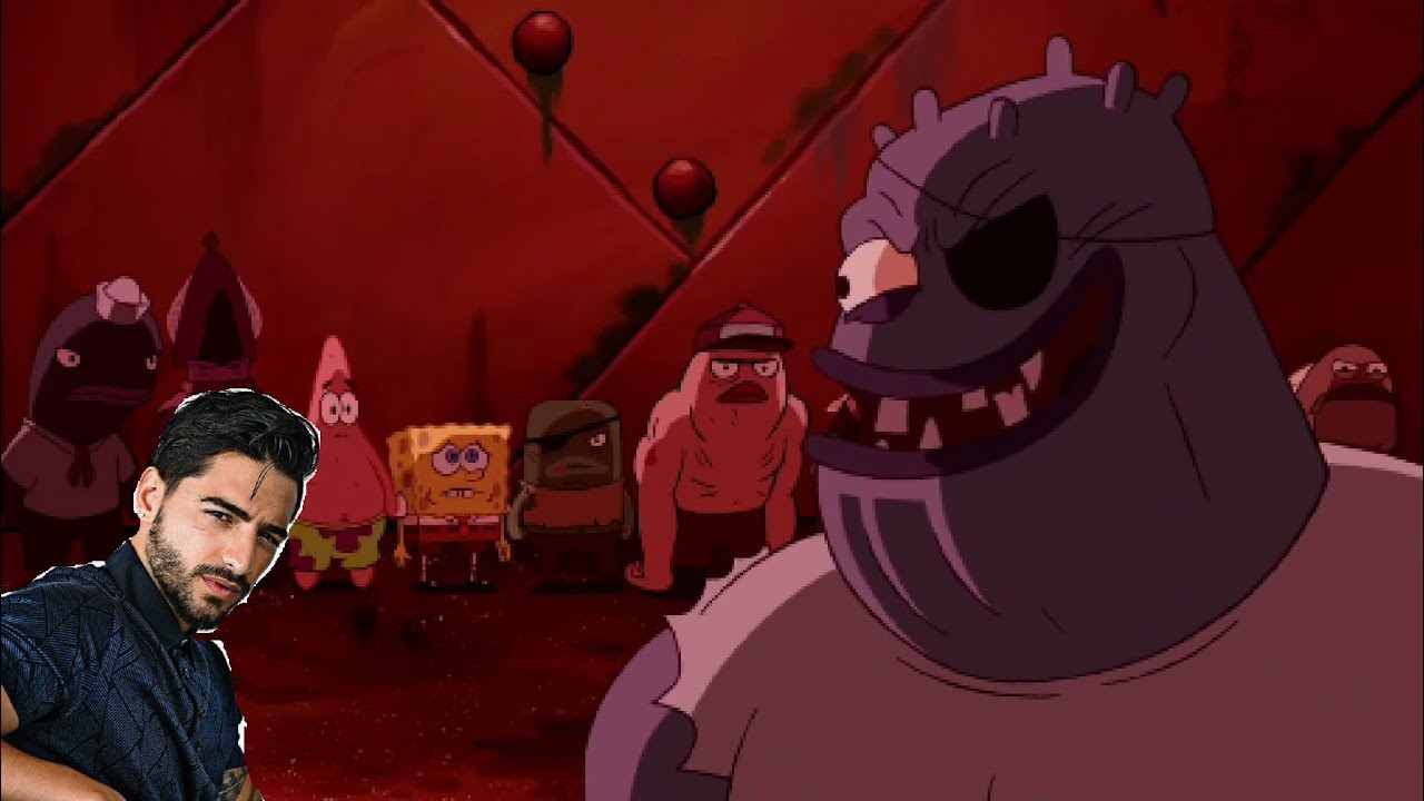 BOB ESPONJA Y PATRICIO TRATAN DE NO CANTAR COMO MALUMA