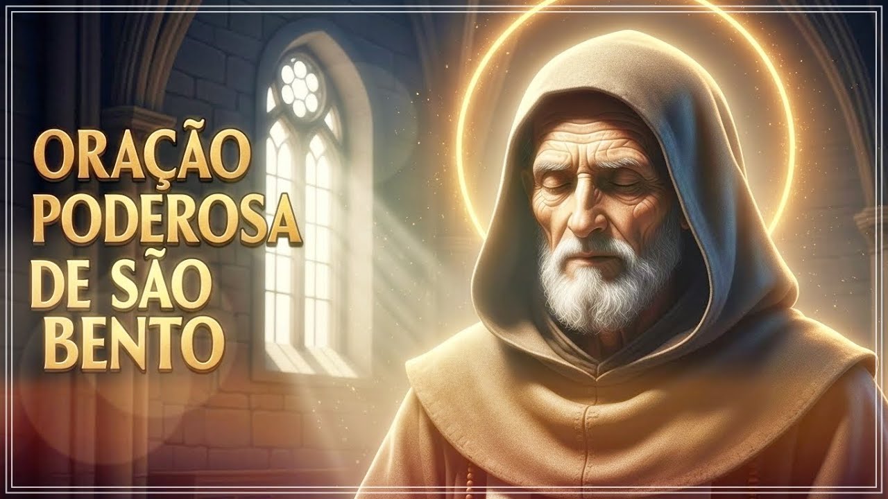 🙏A Oração de São Bento Que Expulsa o Inimigo e Protege Sua Casa! Reze Agora com São Bento!