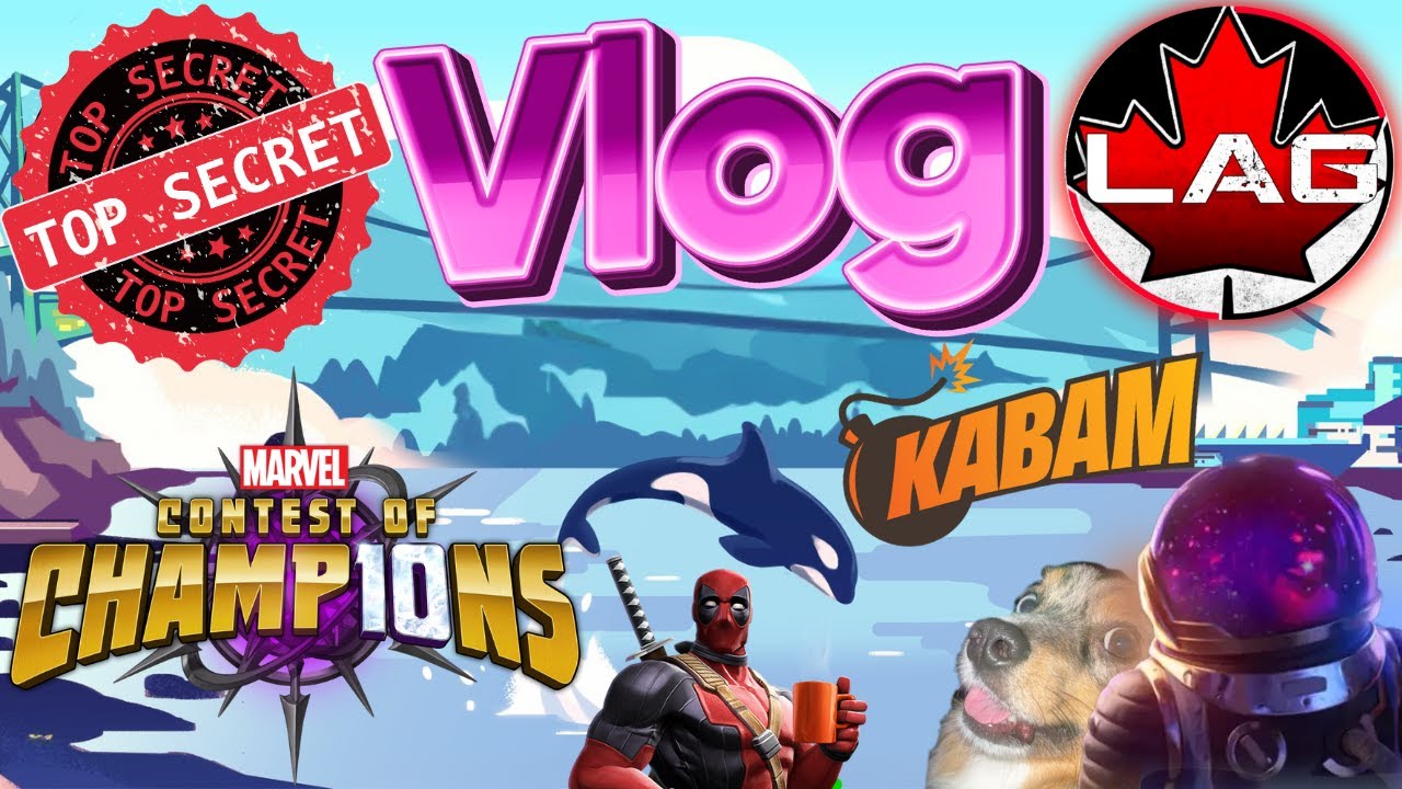 SUPER SECRET SPECIAL TRIP TO KABAM HQ?! VLOG! Content Creator Summit! - Marvel Contest of Champions
