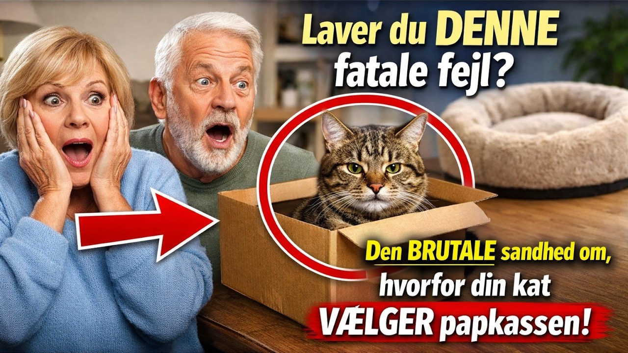 Laver du DENNE fatale fejl? 🙀 Den BRUTALE sandhed om, hvorfor din kat VÆLGER papkassen!