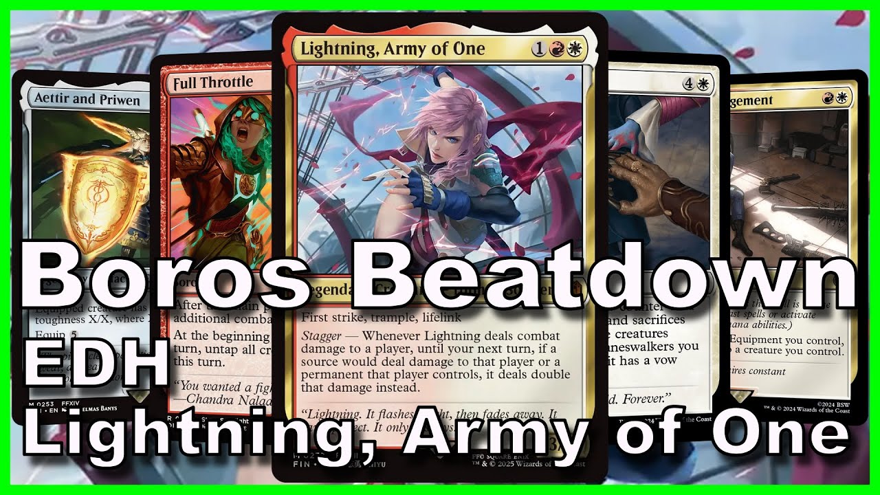 Технология колоды EDH «Молния, армия одного» | Magic: The Gathering