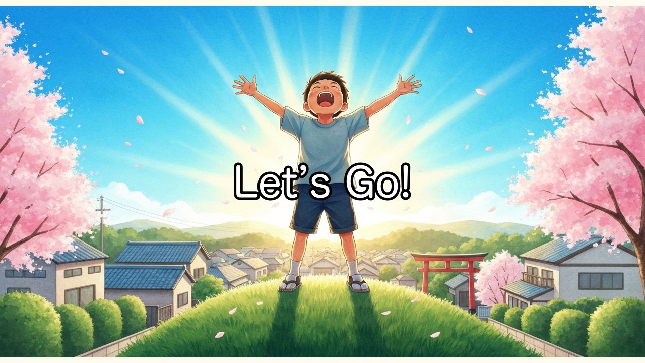 Let's Go! 🏃 おでかけしよう！｜英語えほん for Kids