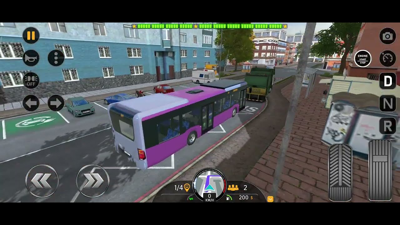Bus Simulator - Bus Game Android Gameplay