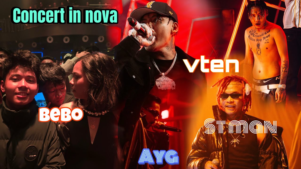 Unexpected vten ko concert ma bebo and histry dai sanga vet / st man ra vten yautai stage ma 