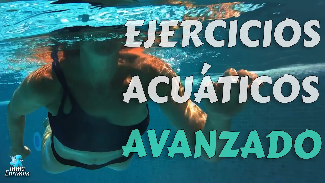 AQUAGYM/ COMBINACIÓN DE EJERCICIOS AVANZADOS/ PIERNAS/GLÚTEOS/ABDOMEN/ #INMAENRIMON
