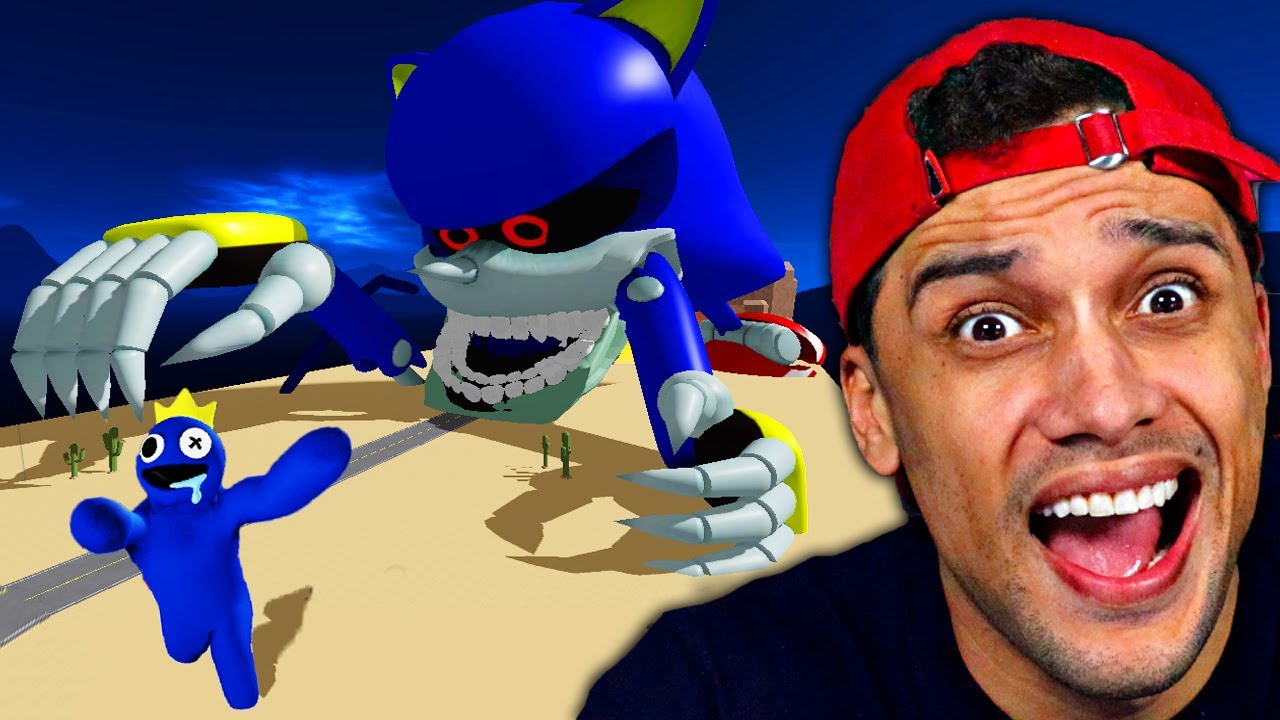 O METAL SHIN SONIC APARECEU! OS RAINBOW FRIENDS INVADIRAM A PRISÃO DO BARRY!