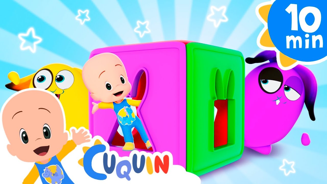 Cuquin’s Magic Color Cube – Learn the Shapes | Singing and Learning with Cuquin