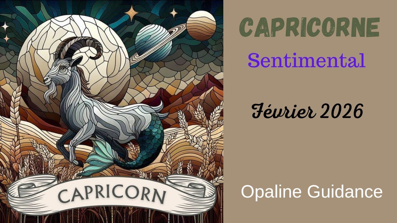 CAPRICORNE ♑ : vous allez (re)trouver l'amour véritable après un travail sur vous nécessaire 