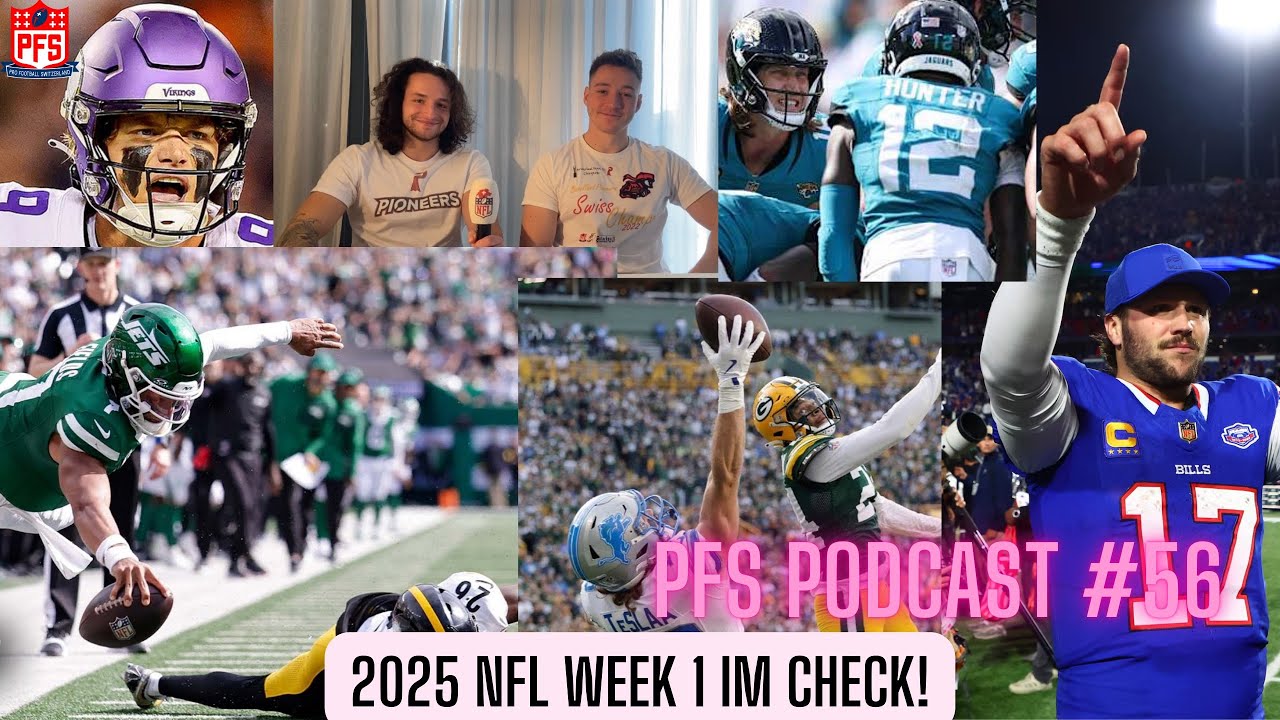 NFL Week 1 im Check! PFS Podcast # 56
