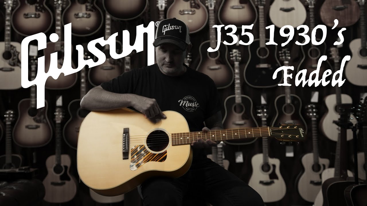 Gibson J35 1930's Faded Review | Mooloolaba Music