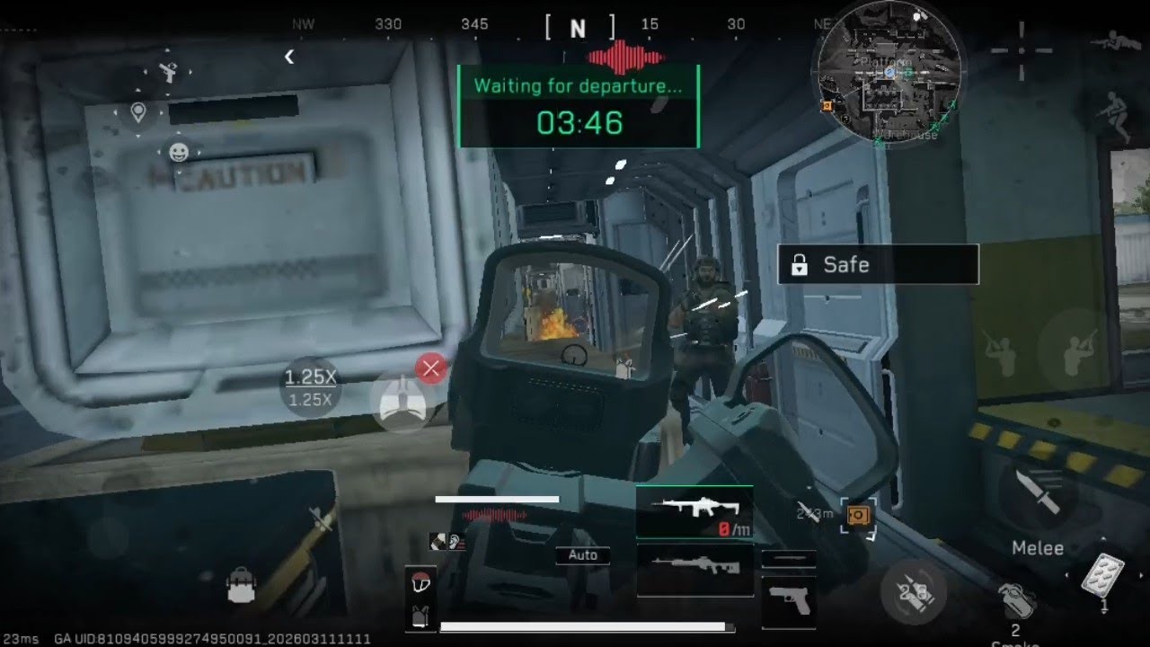 S8 | Hazard Operation | Layali Grove (Easy) | D-Wolf (Assault) | FPP 60FPS | Delta Force Mobile