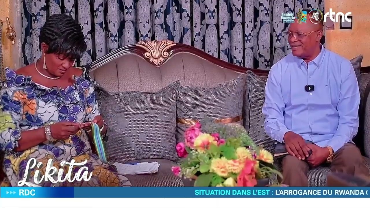 LIKITA : MAMIE ILELA AVEC LE PROPHÈTE KHONDE DOMINIQUE