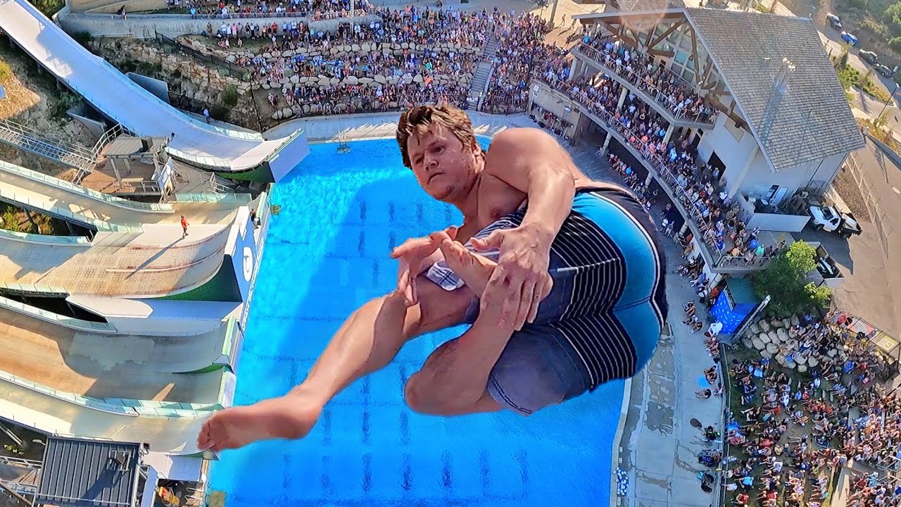 Прыжок с вышки RedBull High Diving!!