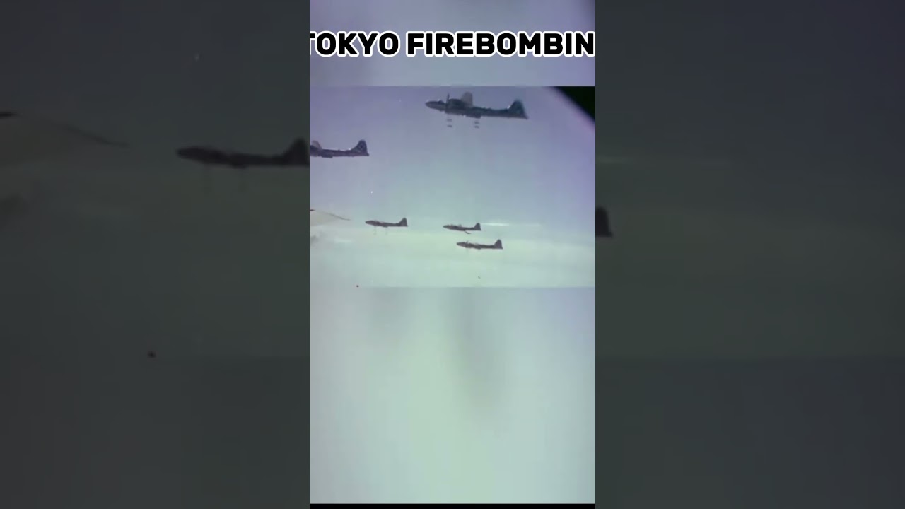 TOKYO FIREBOMBING - the largest air raid in history. #ww2 #history #japan #tokyo