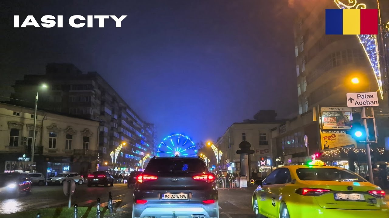 THE BEAUTIFUL IASI CITY BY NIGHT