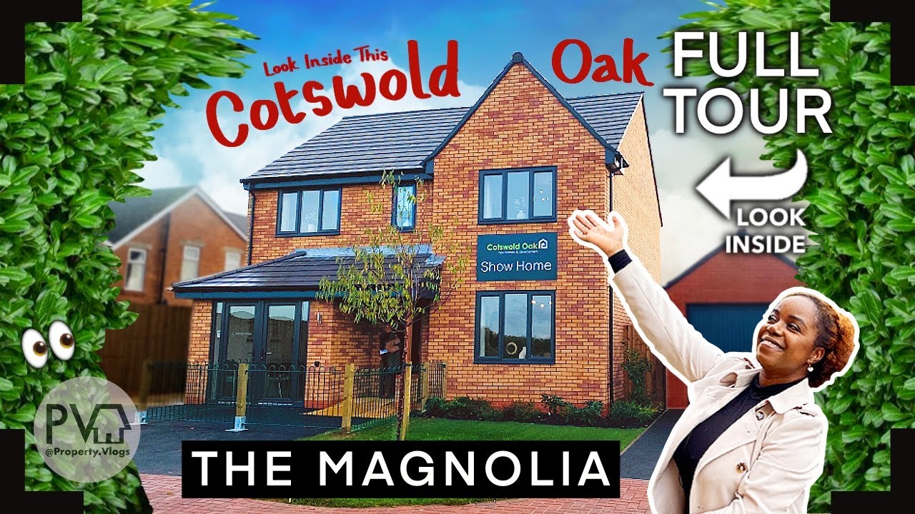 NEW HOME Touring a DELIGHTFUL 4Bed detached New Build | Inside Cotswold Oak's The Magnolia Show Home