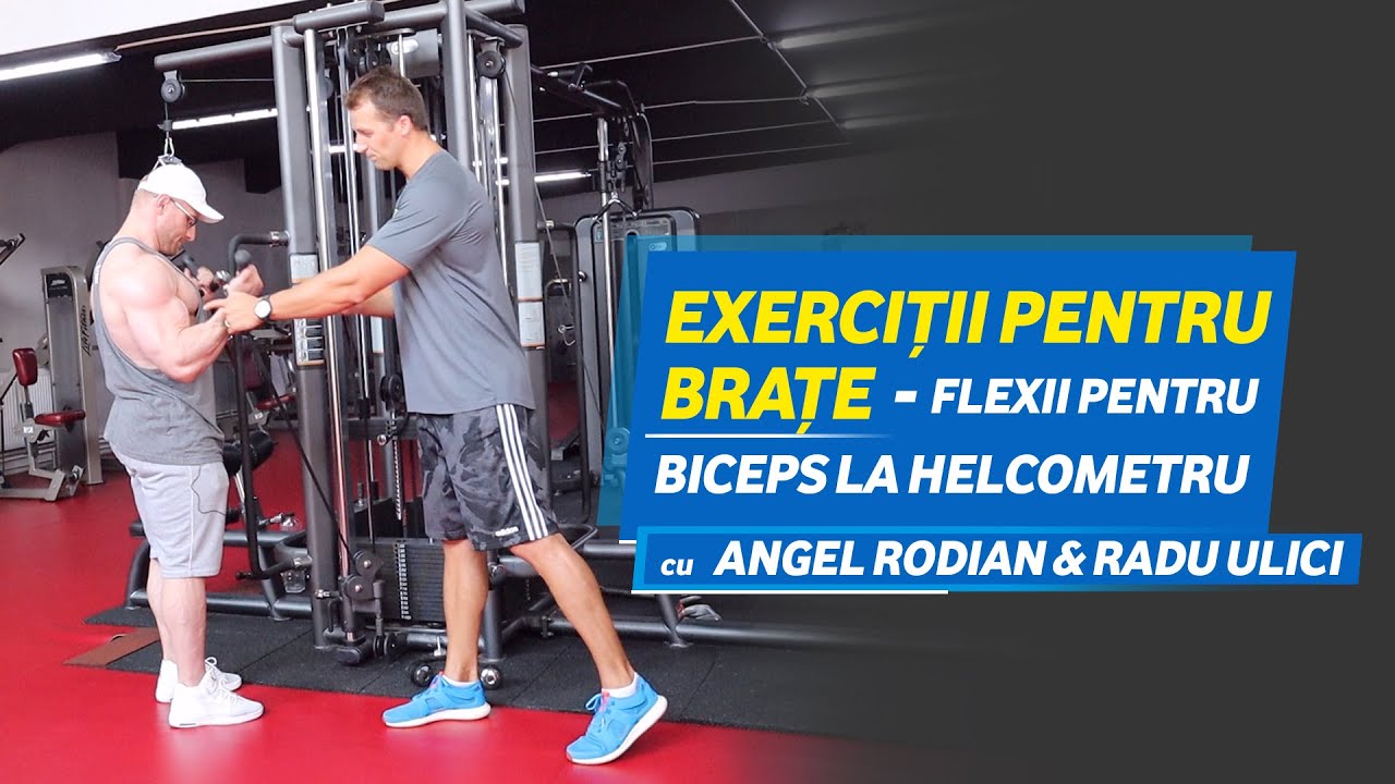 Exerciții pentru brațe 💪 | flexii pentru biceps la helcometru » Pro Nutrition