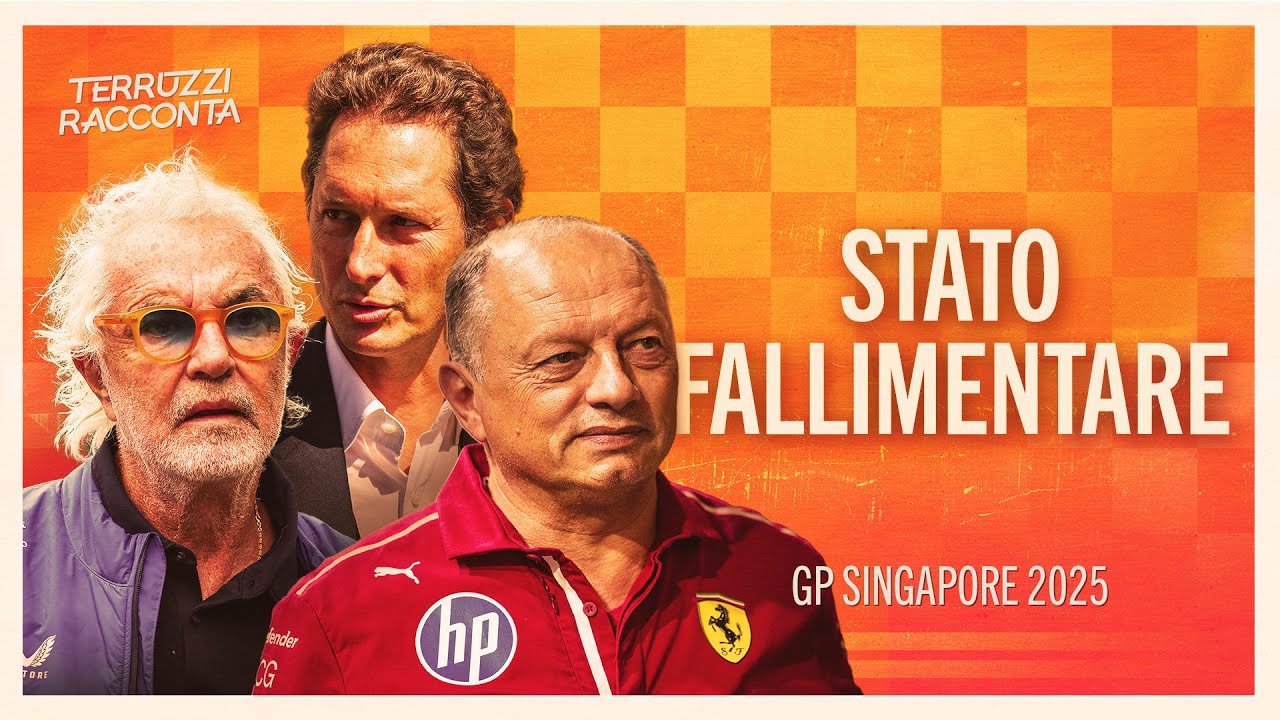 Stato fallimentare | GP Singapore 2025 | Terruzzi Racconta Ep.19