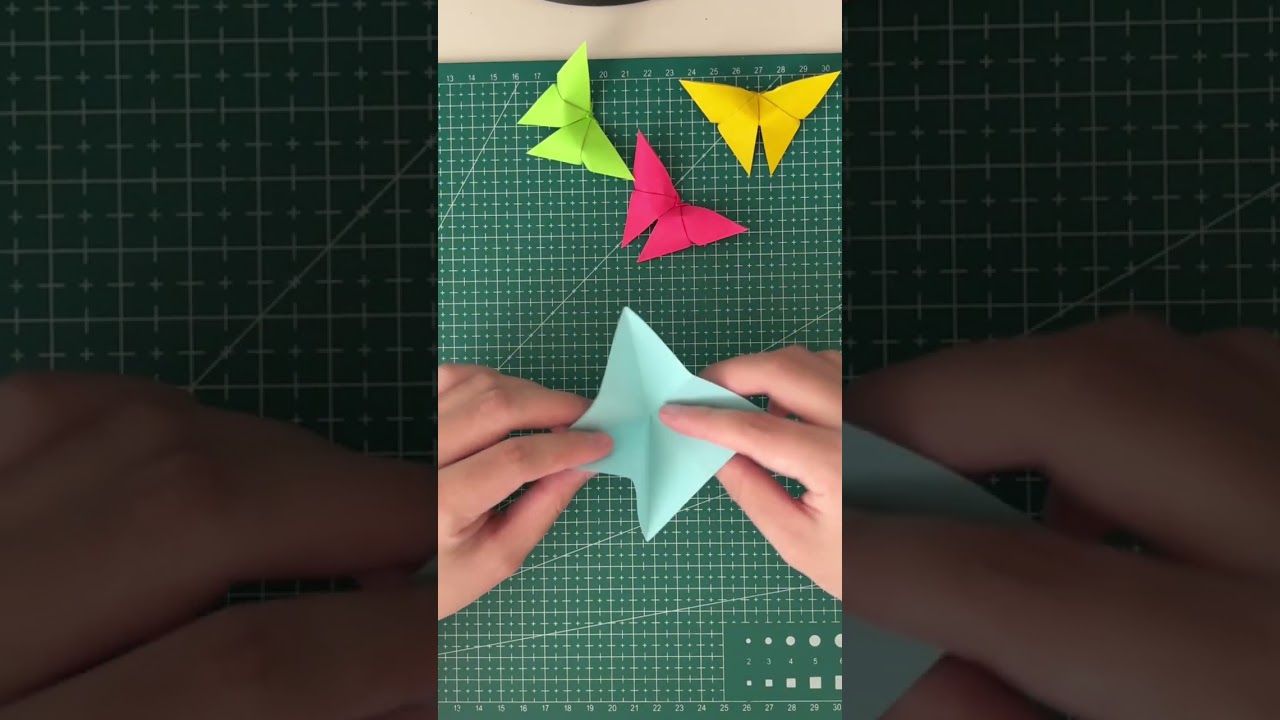 DIY Origami Butterfly: Create Beautiful Paper Wings in Minutes!  #origami #paper #butterfly #diy