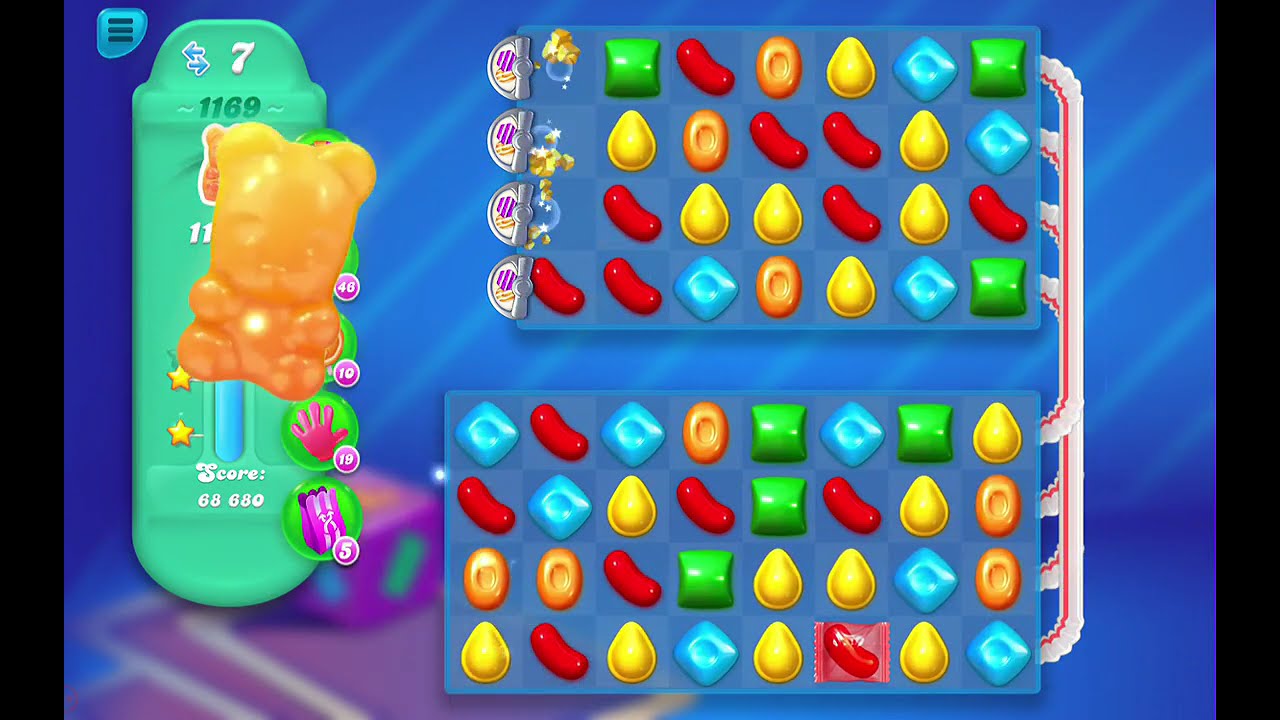 Candy Crush Soda Saga Levels 1167 To 1172