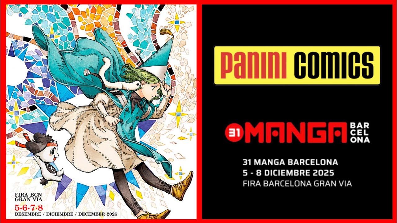 31 MANGA BCN. PRESENTACIÓN PANINI.