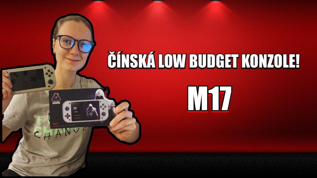 Levn&aacute; hern&iacute; konzole M17 z AliExpressu - za p&aacute;r stovek spousta muziky!