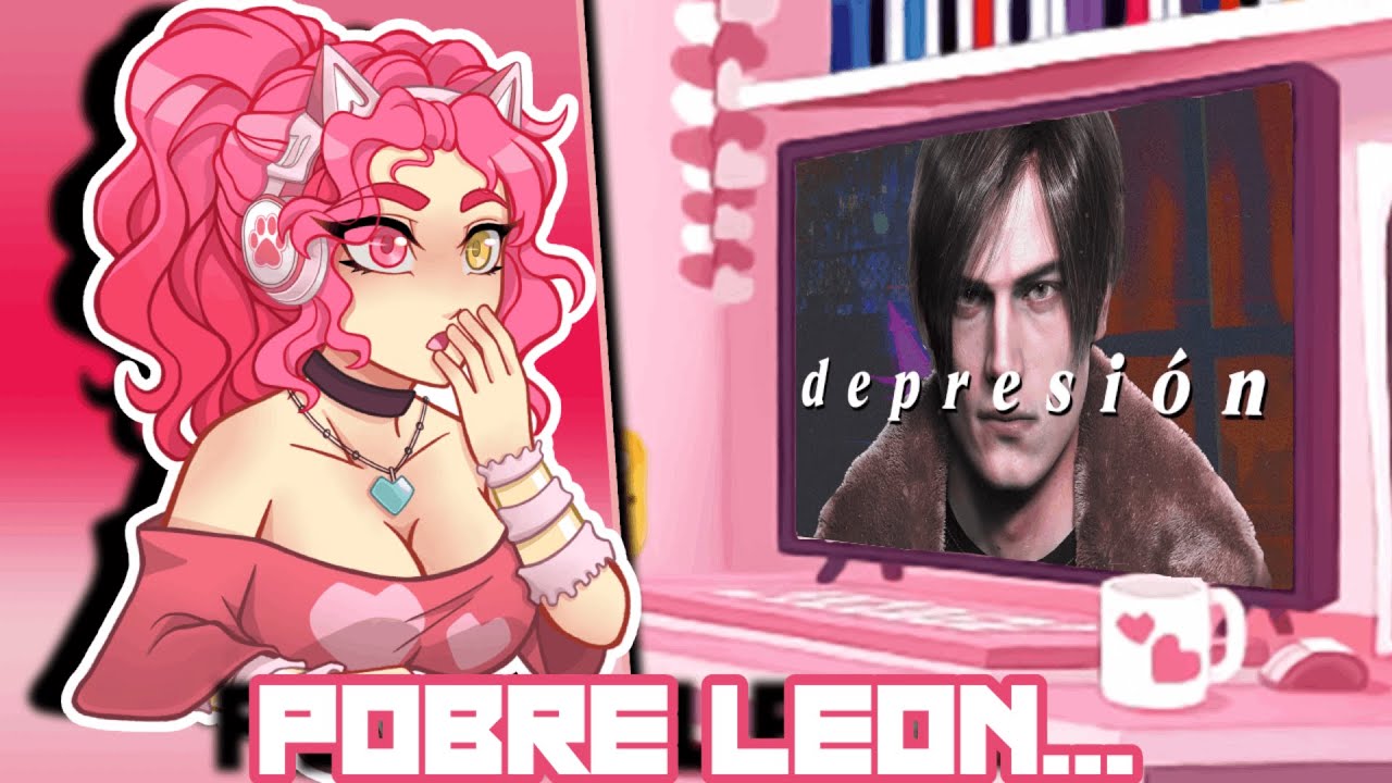 🩷Pinkku Reacciona👉RE4 REMAKE es el PROFUNDO VIAJE de LEON a la DEPRESIÓN▶️