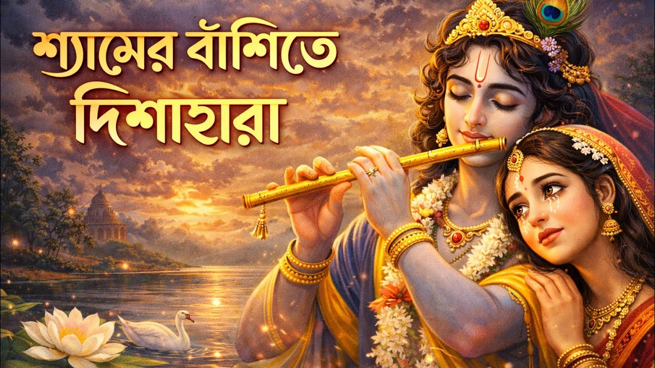 শ্যামের বাঁশিতে দিশাহারা | Radha Krishna Bengali Love Song | New Devotional Music