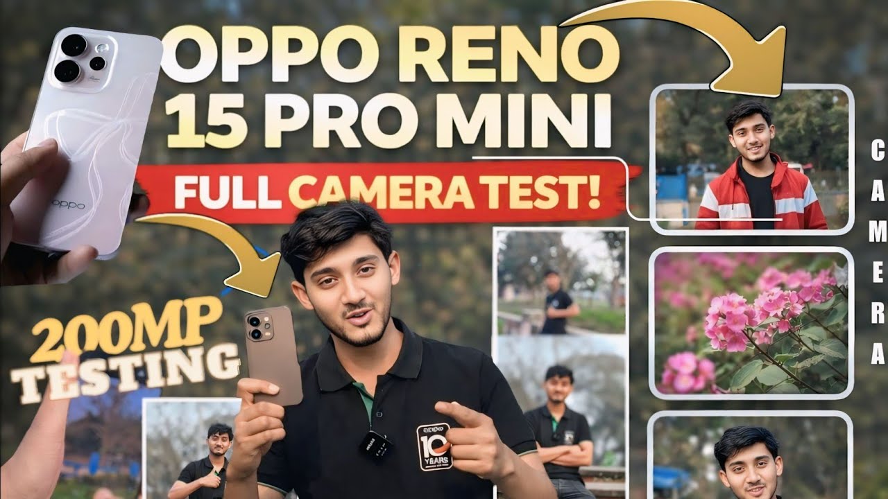 OPPO Reno 15 Pro Mini Full Camera Test 📸 | Photo, Video, Camera Review