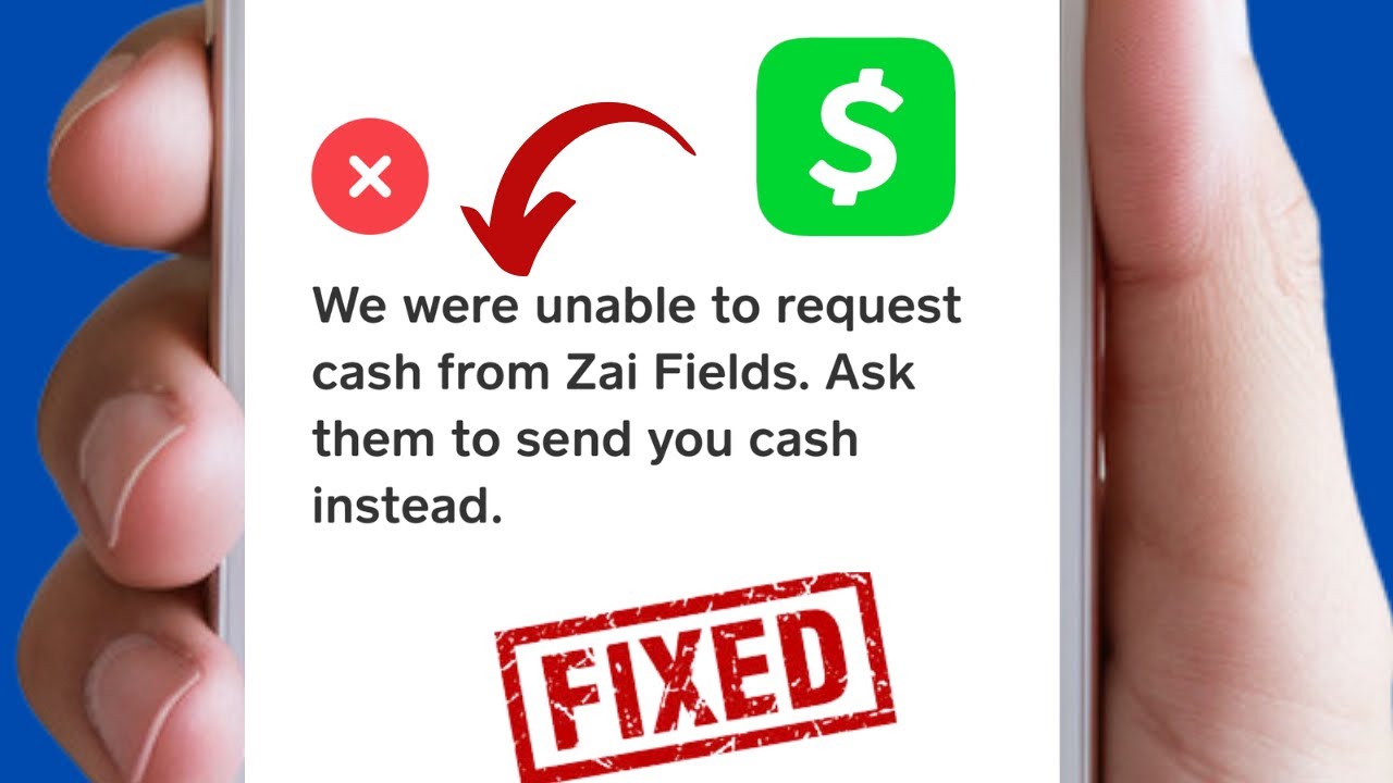 Cash App Won't Let Me Request Money | Fix: Ask Them to Send You Cash Instead