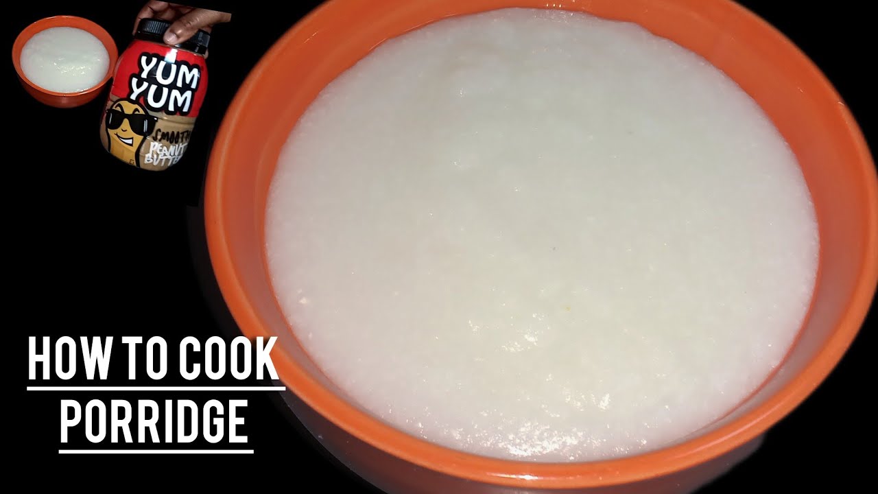 SIMPLE MAIZE MEAL PORRIDGE| CORNMEAL PORRIDGE| HOW TO COOK SOFT PORRIDGE #porridge