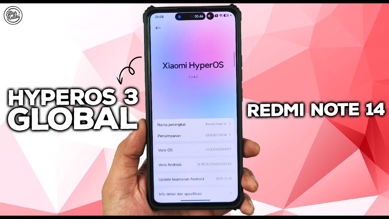 ОФИЦИАЛЬНО! HyperOS 3 Global для Redmi Note 14 — БОЛЕЕ БЫСТРАЯ, ПЛАВНАЯ РАБОТА И БЕЗ ОШИБОК?