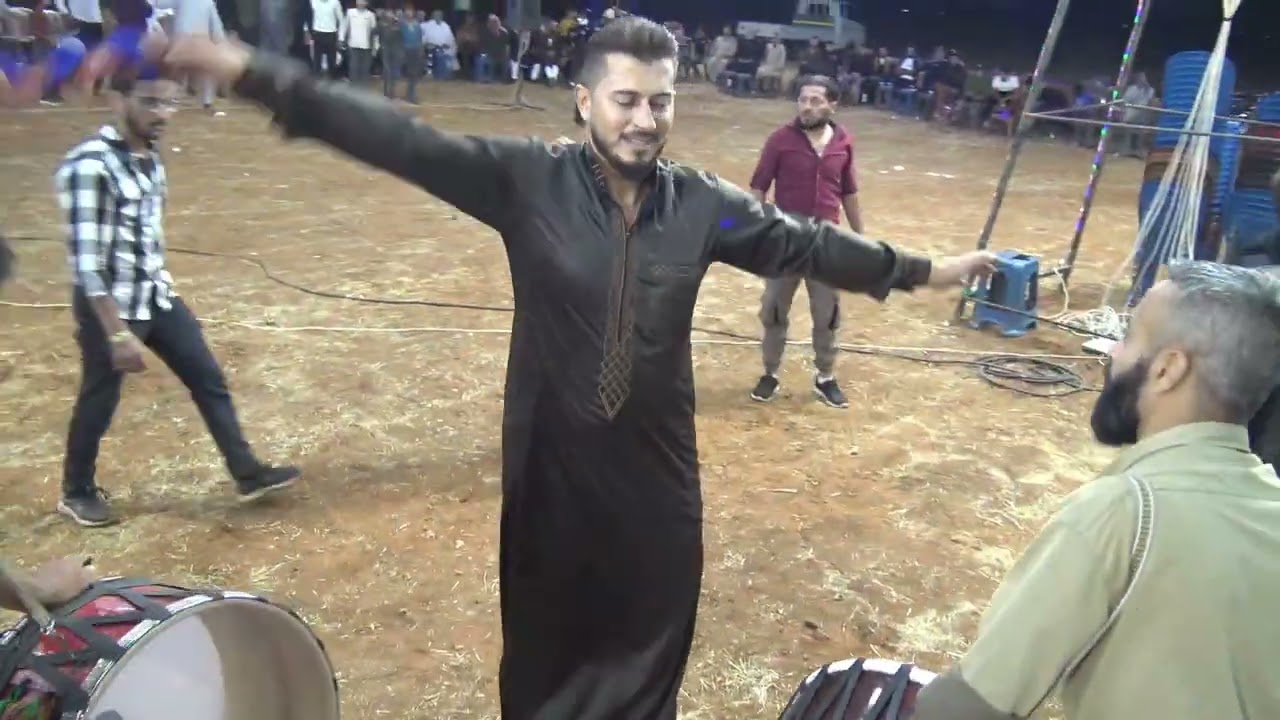 افراح عشيره الرشوان زفاف العريس احمد ابن الحاج صالح الرشوان مع باقه من الفنانين( 3)