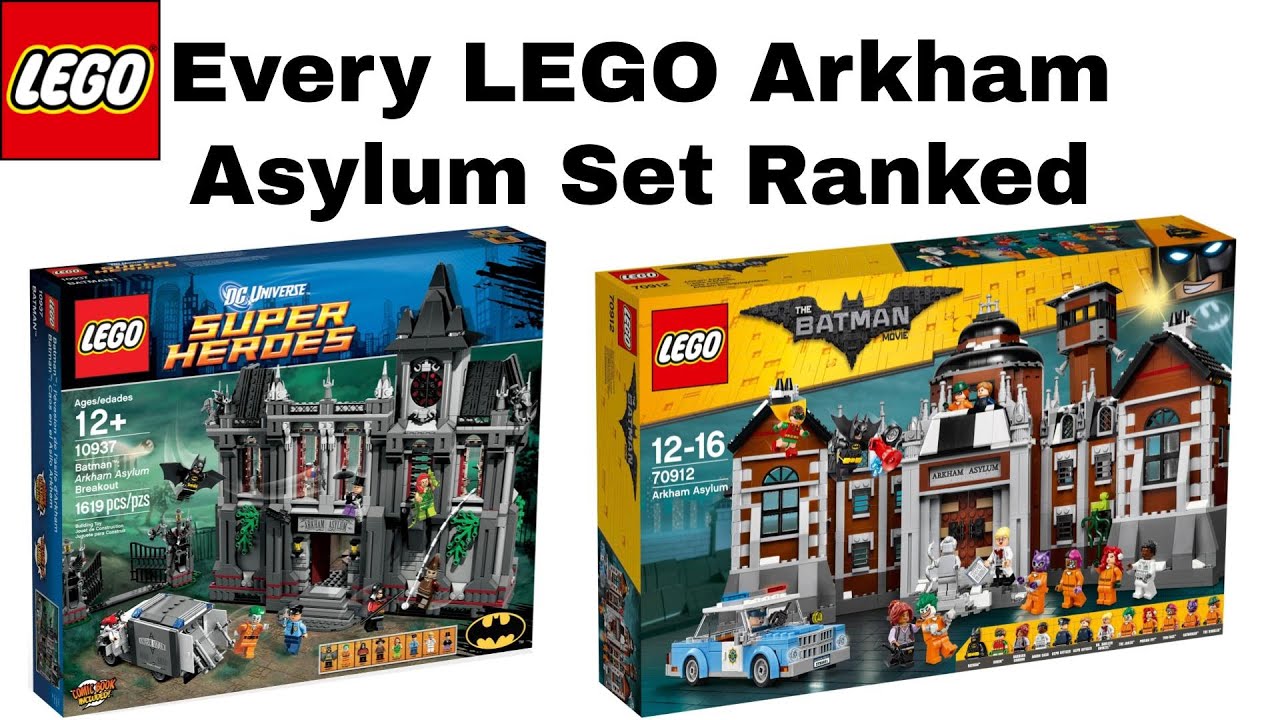 Рейтинг всех наборов LEGO Arkham Asylum