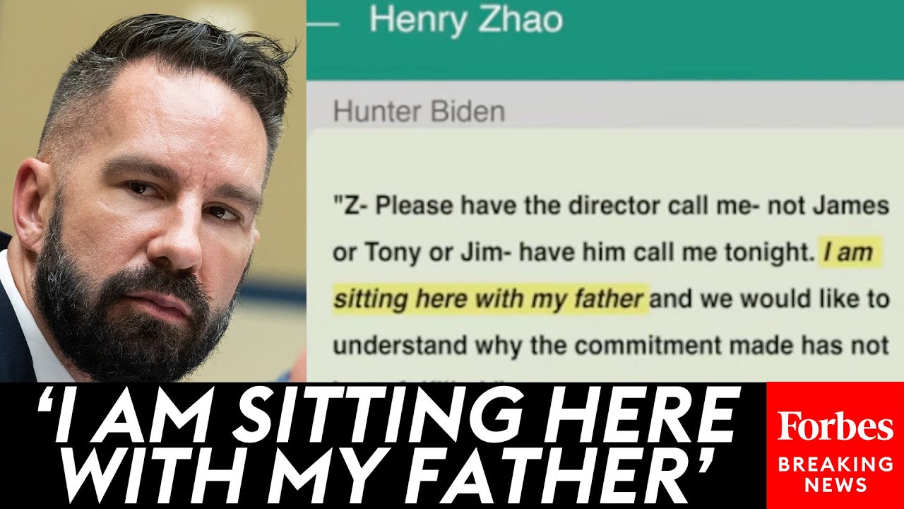 IRS Whistleblowers Asked Point Blank About Key Hunter Biden Message To Chinese Businessman