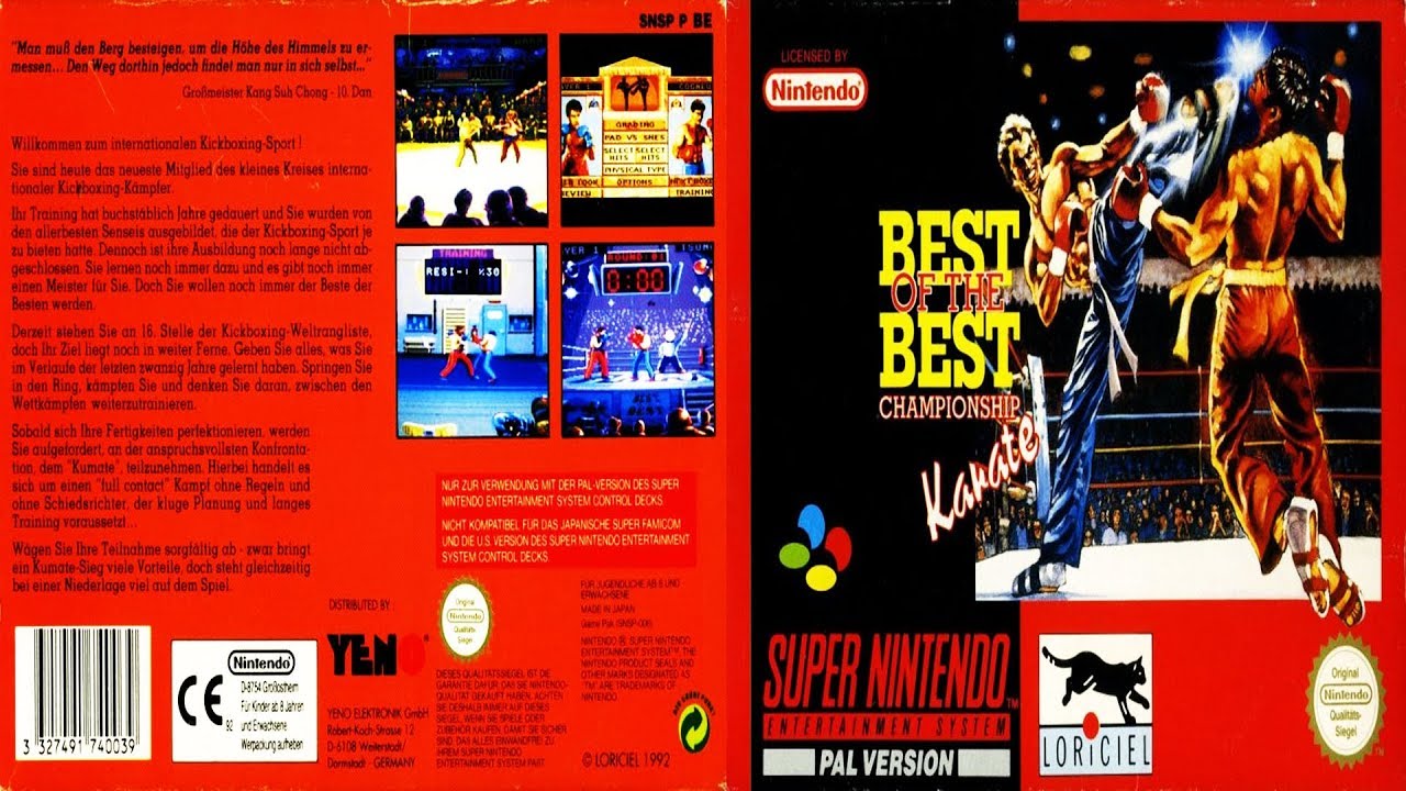 SNES: Best of the best: championship karate (en) longplay [122]