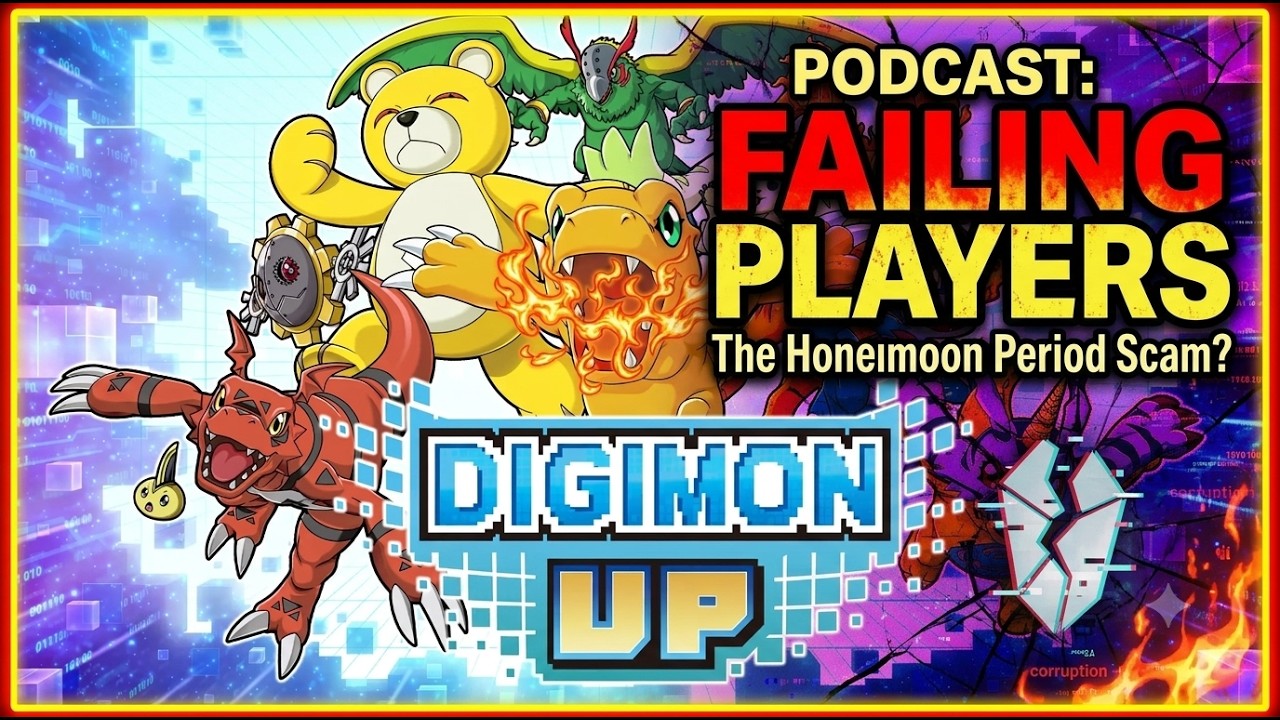ПОДКАСТ: Почему &laquo;медовый месяц&raquo; в Digimon UP разочаровывает игроков