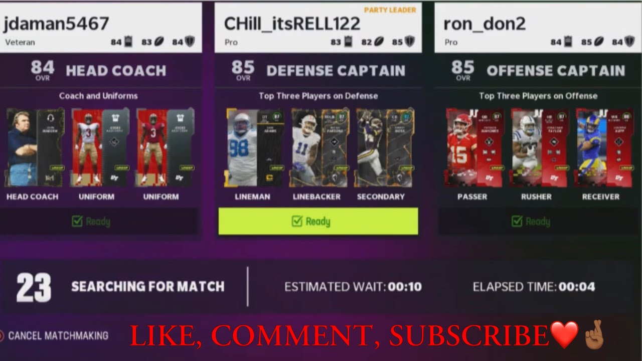 MADDEN 23 MUT SQUADS CRAZiEST GAME! 9TDS TO MYSELF!! GREATEST COMEBACK! GAME WINNING TOUCHDOWN!