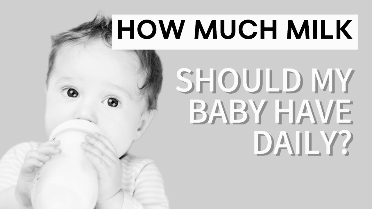 Baby Milk intake : how much per day? | Expert guide for new parents