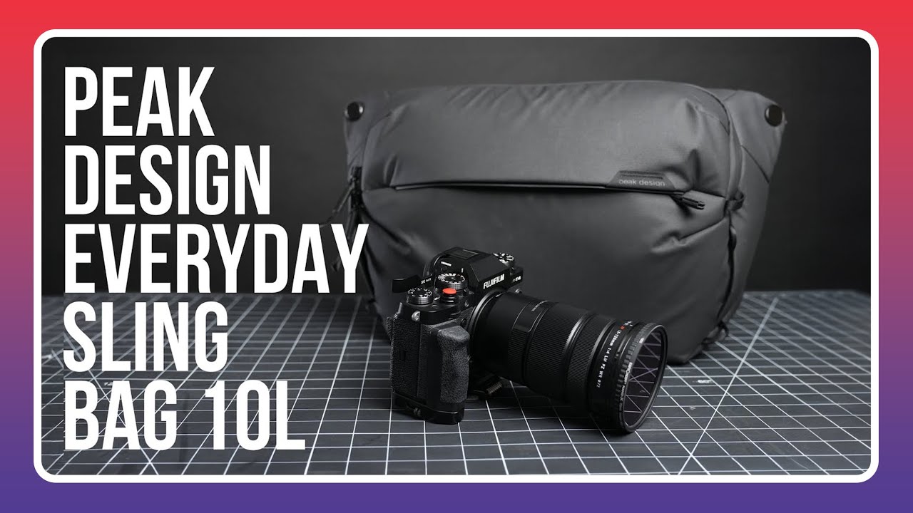 Сумка-слинг Peak Design объемом 10 л для ежедневного ношения